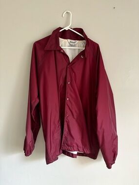 Vintage 1980’s Habband Red Windbreaker - men’s 2XL